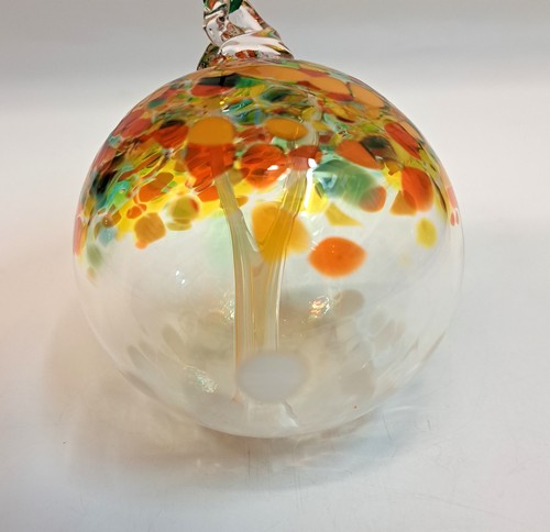 DB-883 Ornament - Fall Aspen 3x3 $37 at Hunter Wolff Gallery